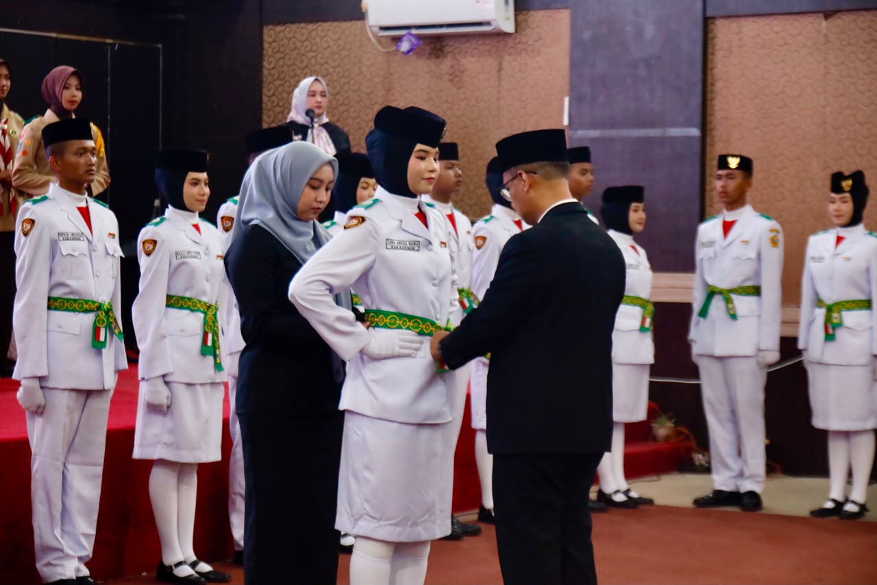 Bukan Sekadar Pengibar Bendera: Paskibraka Karimun 2026 Resmi Dikukuhkan, Mengemban Amanah dan Kebanggaan Daerah
