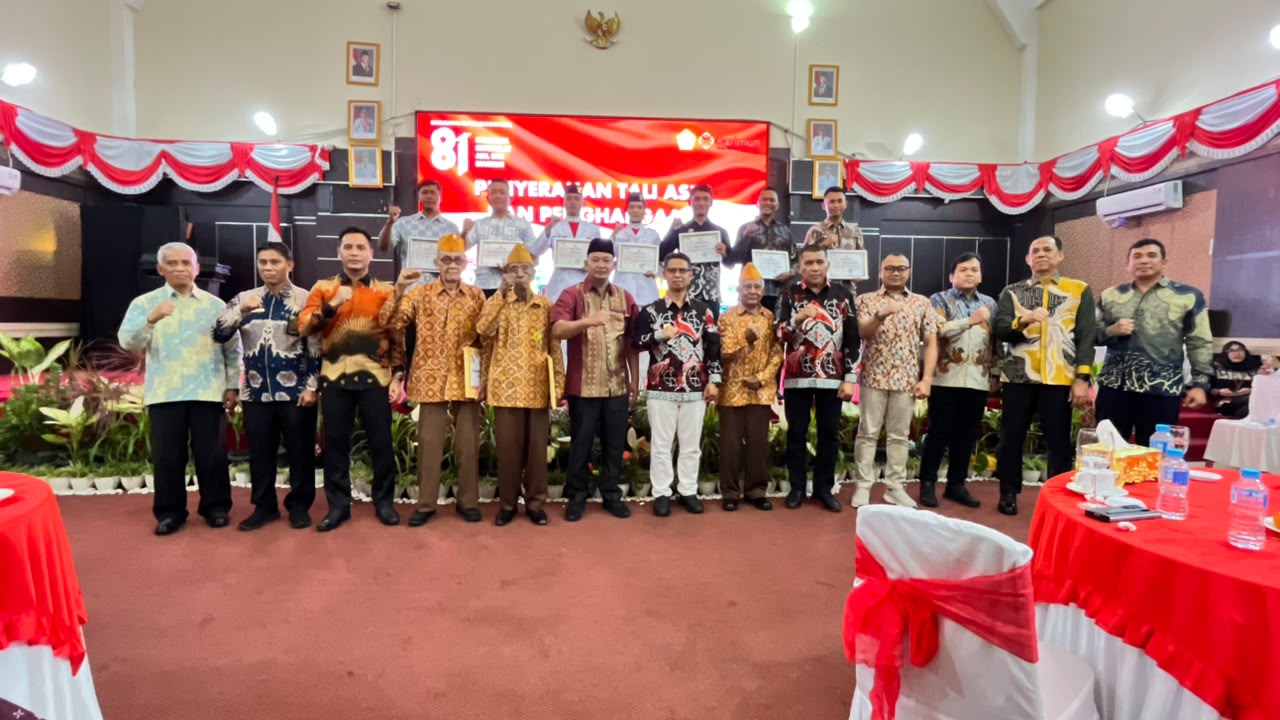 Suasana Keakraban Mewarnai Malam Ramah Tamah Veteran dan Paskibraka Kabupaten Karimun